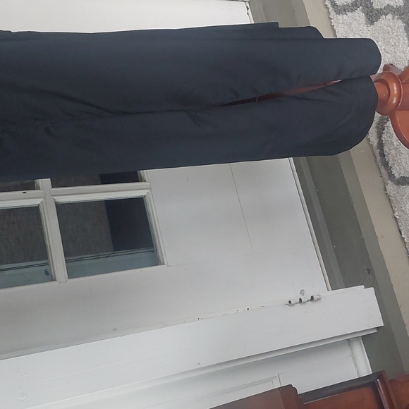 Bill Tice for Malcolm Starr Black Vintage Designer Shirt Dress size Med - Picture 9 of 13